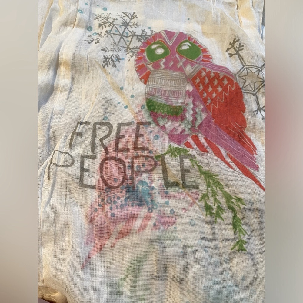 NEW 3 Free People muslin bags